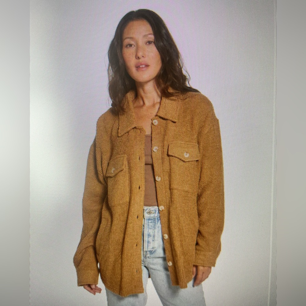 NWT Harlow Jacket in Camel.